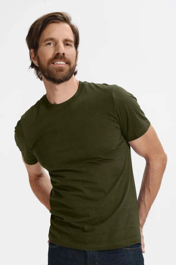 Miesten klassinen t-paita, military Miesten klassinen t-paita, military