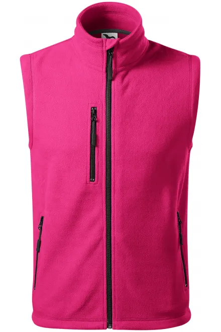 Fleece-kontrastiliivi - violetti, XL