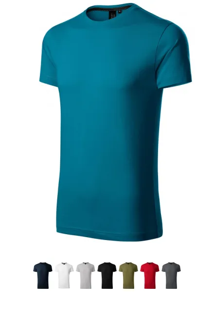 Ainutlaatuinen miesten T-paita, petrol blue