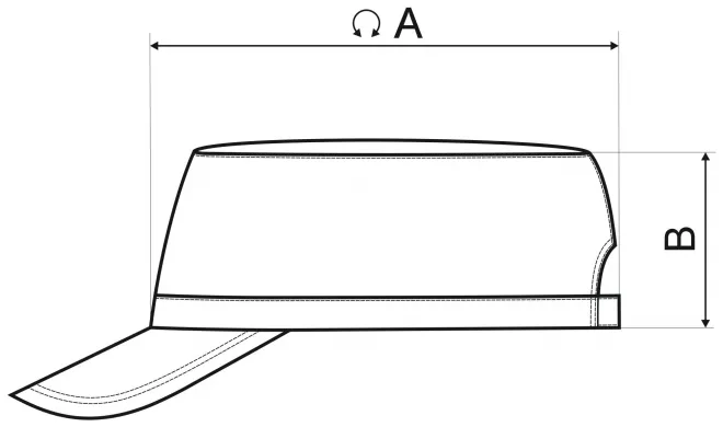 Trendikäs korkki - mitat taulukko