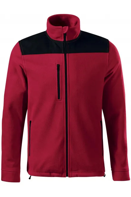 Lämmin unisex-fleecetakki - marlboro punainen, S