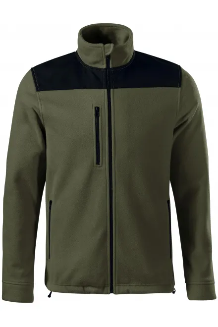 Lämmin unisex-fleecetakki - military, S