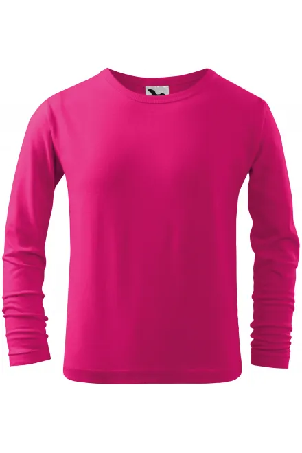 Lasten pitkähihainen T-paita - vadelma, 158 cm / 12 vuotta