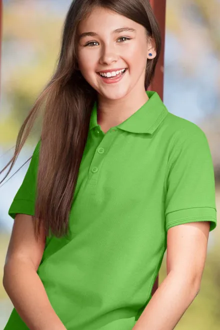 Lasten pikeepaita, omenanvihreä