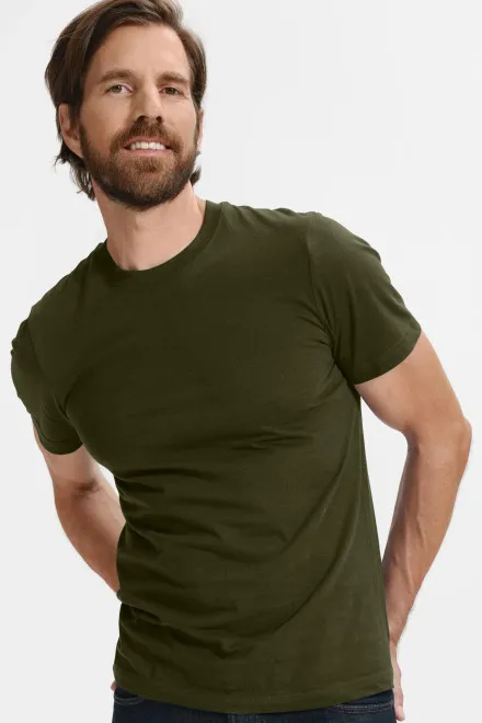 Miesten klassinen t-paita, military