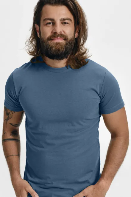 Miesten muodikas T-paita, denim