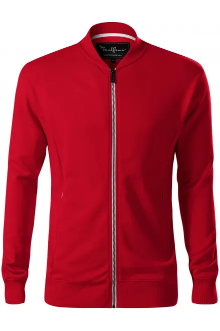 Miesten collegepaita, jossa piilotetut taskut - formula red, 2XL