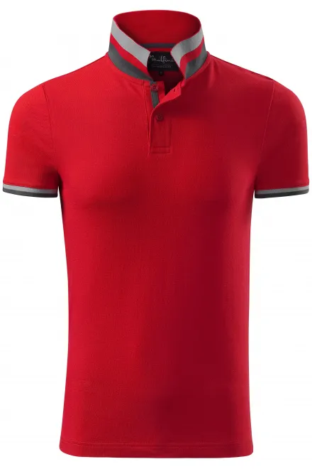 Miesten kauluspaita - formula red, S