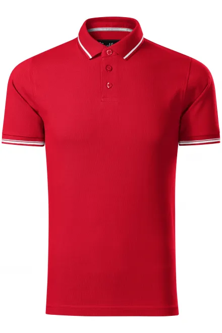 Miesten kontrastipaita - formula red, L