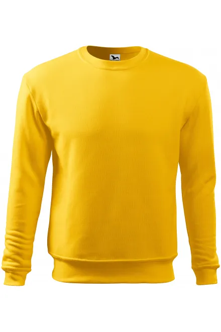 Miesten / lasten pusero pään päällä, ilman huppu - keltainen, 3XL