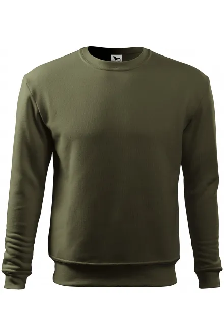 Miesten / lasten pusero pään päällä, ilman huppu - military, 3XL