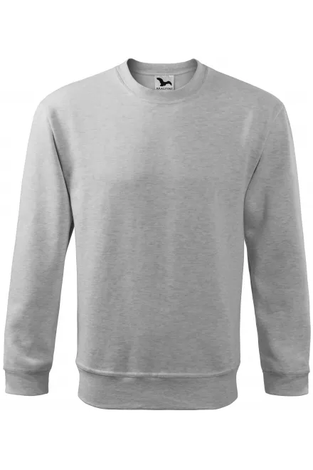 Miesten / lasten pusero pään päällä, ilman huppu - vaaleanharmaa marmori, 3XL