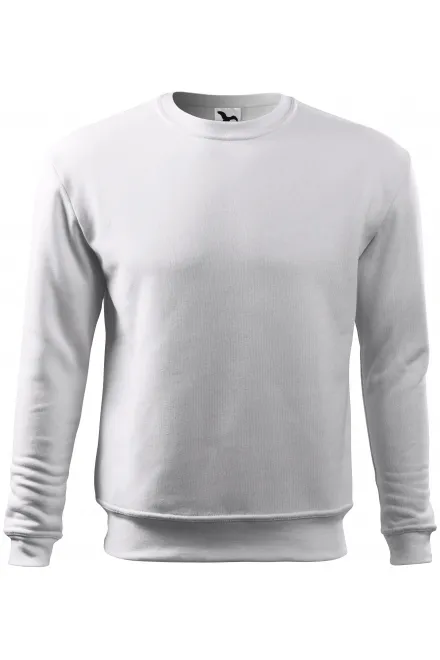 Miesten / lasten pusero pään päällä, ilman huppu - valkoinen, 3XL