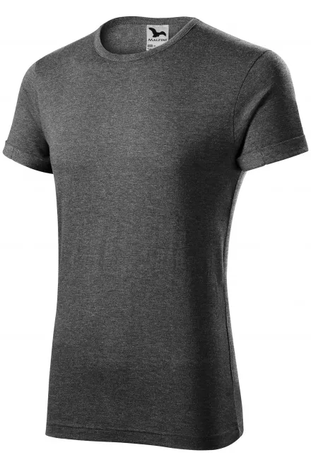 Miesten rullattu hiha, musta marmori