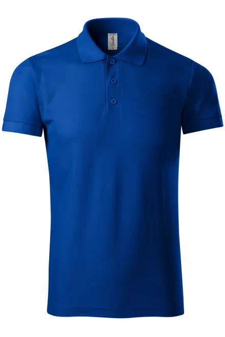 Mukava miesten pikeepaita - kuninkaallisen sininen, 3XL