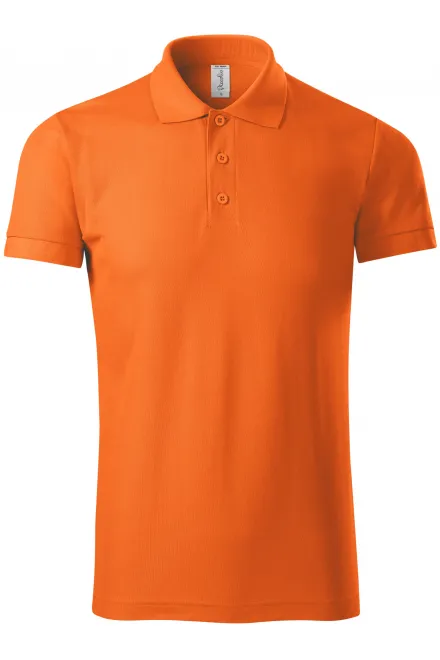 Mukava miesten pikeepaita - oranssi, 3XL