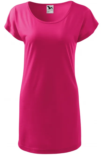 Naisten pitkä T-paita / mekko - violetti, S