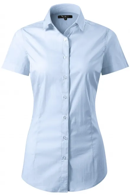 Naisten pusero Slim fit - vaaleansininen, M