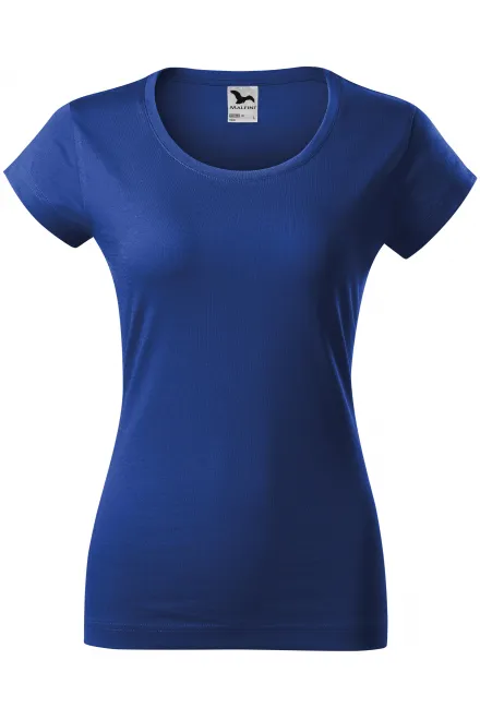 Naisten slim fit t-paita, jossa pyöreä pääntie - kuninkaallisen sininen, XS