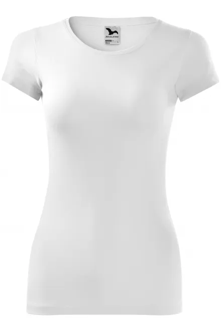 Naisten slim fit t-paita - valkoinen, XS