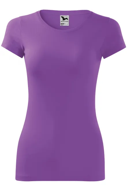 Naisten slim fit t-paita - violetti, XS