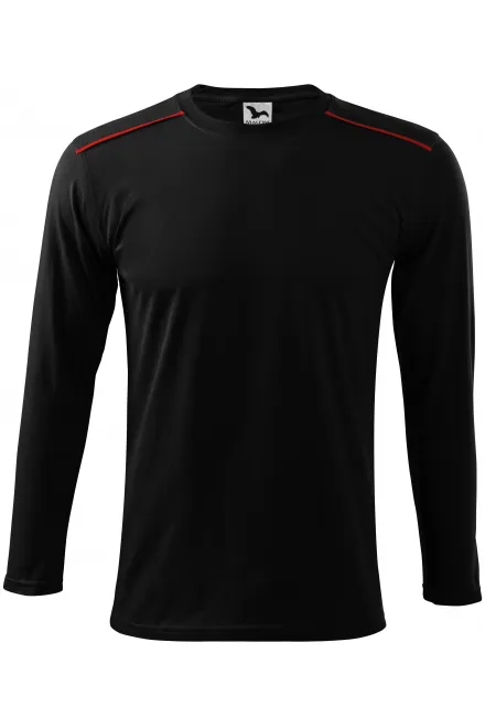 Pitkähihainen T-paita - musta, 3XL