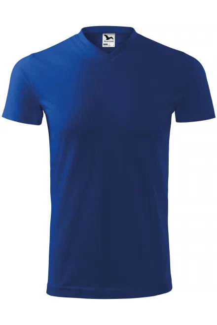 Raskas, lyhyillä hihoilla varustettu T-paita - kuninkaallisen sininen, XL