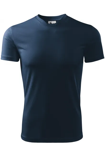 T-paita epäsymmetrinen pääntie - tummansininen, XL