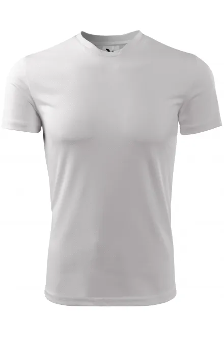 T-paita epäsymmetrinen pääntie - valkoinen, XL